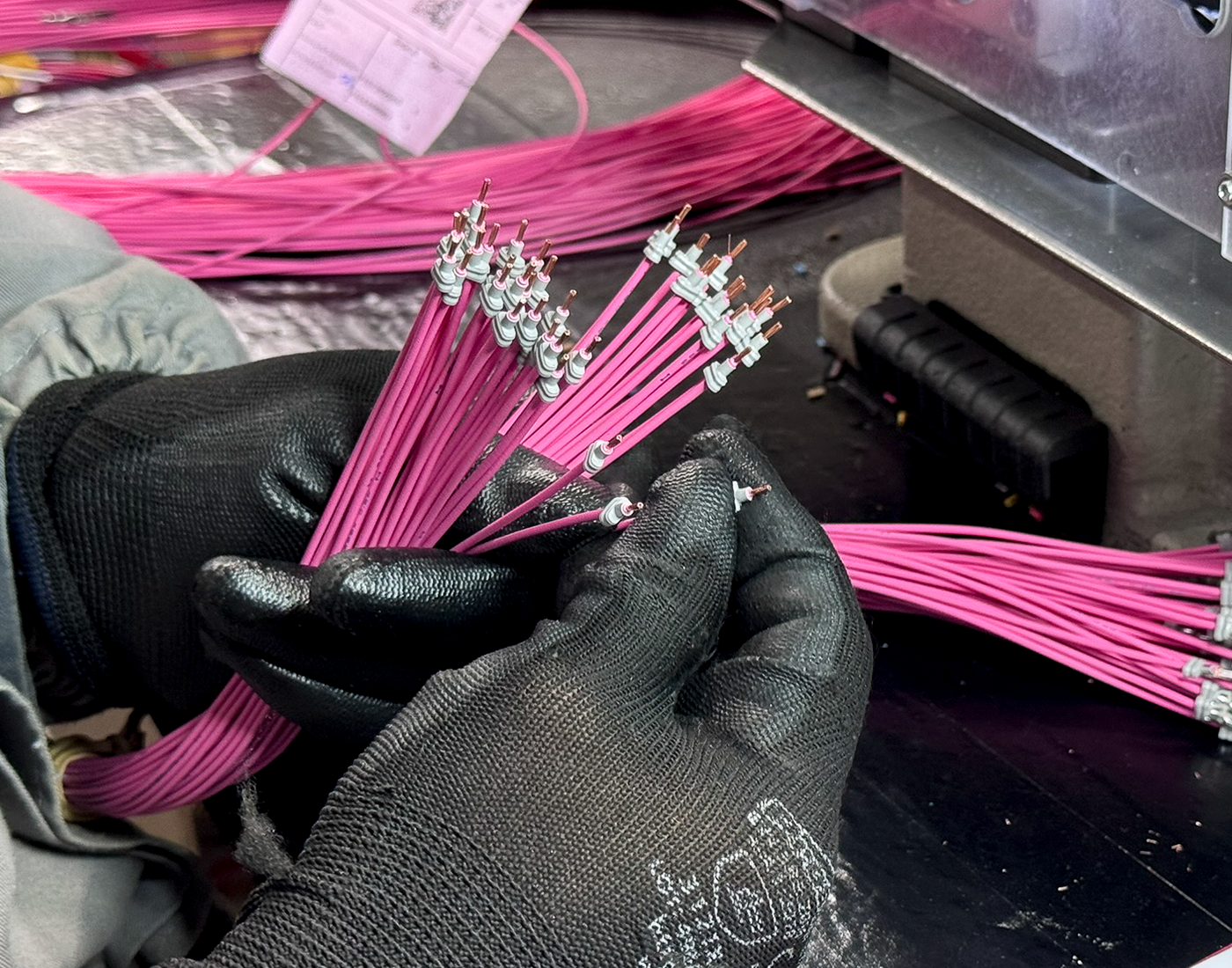 Wiring harness components — slide 4